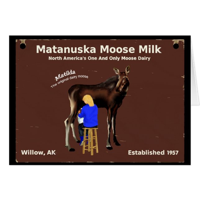 Matanuska Moose Milk (Voorkant Horizontaal)