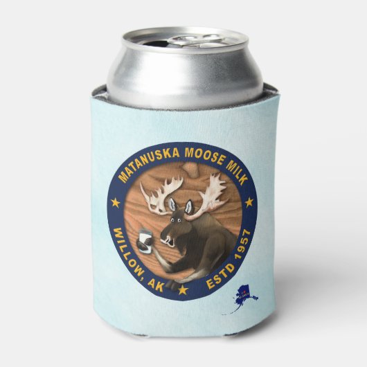Matanuska Moose Milk Blikjeskoeler (Blikje Voorkant)