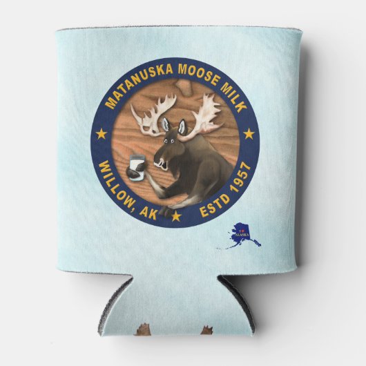 Matanuska Moose Milk Blikjeskoeler (Voorkant)