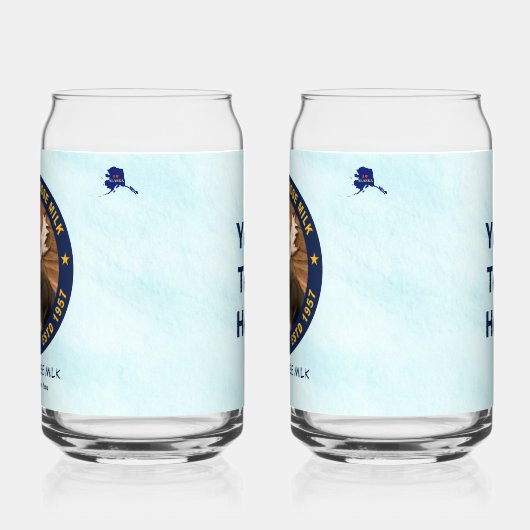 Matanuska Moose Milk Blikvorm Glas (Links)