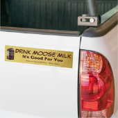 Matanuska Moose Milk Bumpersticker (Op Truck)