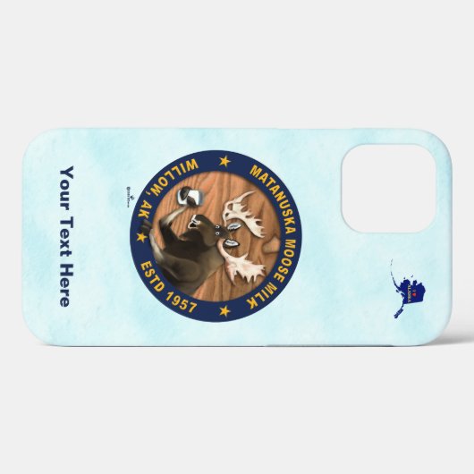 Matanuska Moose Milk Case-Mate iPhone Case (Achterkant (horizontaal))