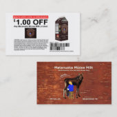 Matanuska Moose Milk Coupon (Voorkant / Achterkant)