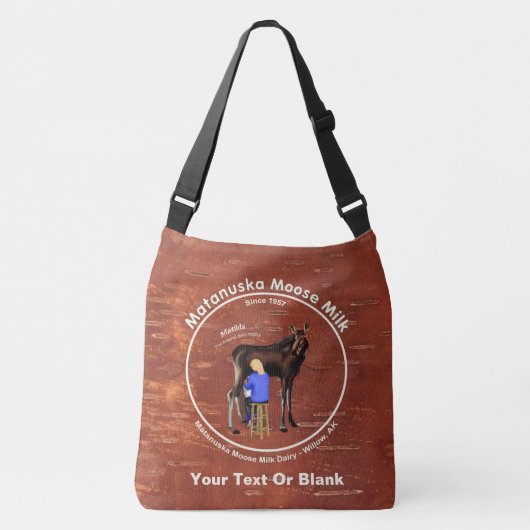 Matanuska Moose Milk Crossbody Tas (Voorkant)