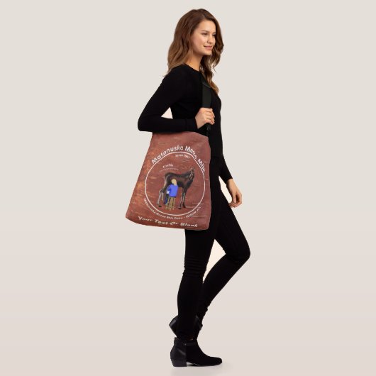 Matanuska Moose Milk Crossbody Tas (Op model)