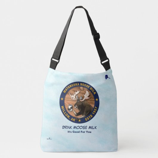 Matanuska Moose Milk Crossbody Tas (Voorkant)