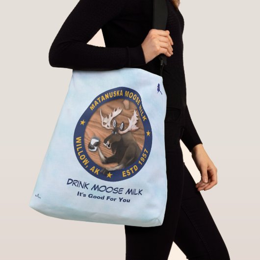 Matanuska Moose Milk Crossbody Tas (Dichtbij)