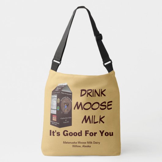 Matanuska Moose Milk Crossbody Tas (Voorkant)