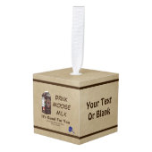 Matanuska Moose Milk Decoratie (Voorkant hoekig)