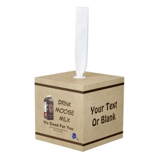 Matanuska Moose Milk Decoratie (Voorkant hoekig)