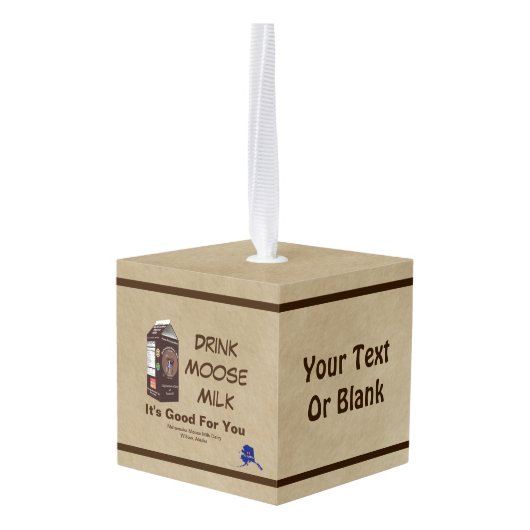 Matanuska Moose Milk Decoratie (Achter hoekig)