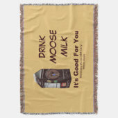 Matanuska Moose Milk Deken (Voorkant Verticaal)