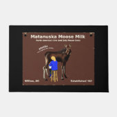 Matanuska Moose Milk Deurmat (Voorkant)