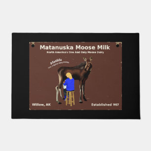 Matanuska Moose Milk Deurmat
