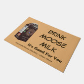 Matanuska Moose Milk Deurmat (Schuin)