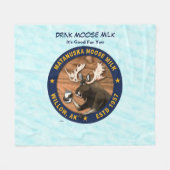 Matanuska Moose Milk Fleece Deken (Voorkant (Horizontaal))