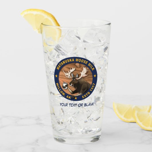 Matanuska Moose Milk Glas (Voorkant ijs)