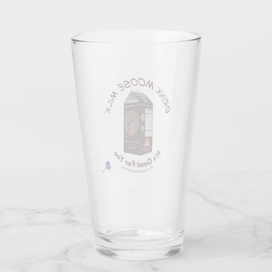 Matanuska Moose Milk Glas (Achterkant)