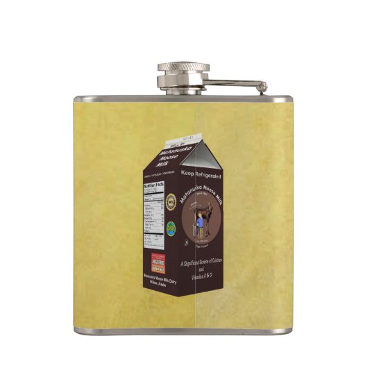 Matanuska Moose Milk Heupfles (Achterkant)