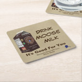 Matanuska Moose Milk Kartonnen Onderzetters (Schuin)