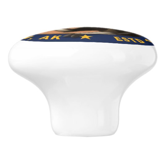 Matanuska Moose Milk Keramische Knop (Zijkant)