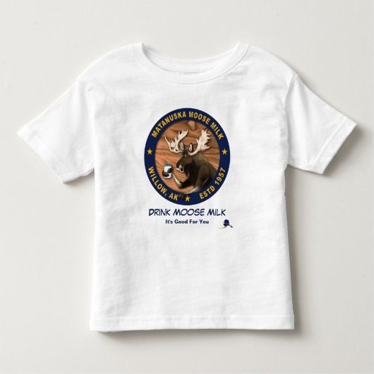 Matanuska Moose Milk Kinder Shirts (Voorkant)