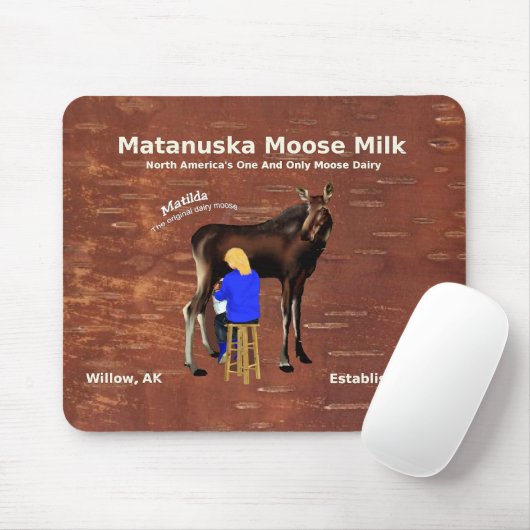 Matanuska Moose Milk Muismat (Met muis)