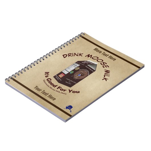 Matanuska Moose Milk Notitieboek (Linkerzijde)