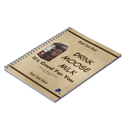 Matanuska Moose Milk Notitieboek (Linkerzijde)