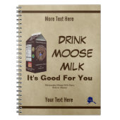 Matanuska Moose Milk Notitieboek (Voorkant)