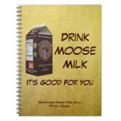 Matanuska Moose Milk Notitieboek (Voorkant)