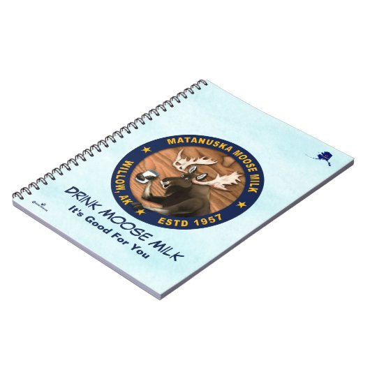 Matanuska Moose Milk Notitieboek (Linkerzijde)