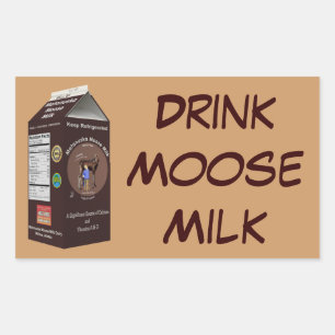Matanuska Moose Milk Rechthoekige Sticker