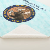Matanuska Moose Milk Sherpa Deken (3/4)