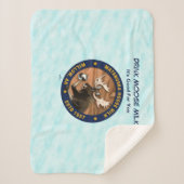 Matanuska Moose Milk Sherpa Deken (Voorkant)