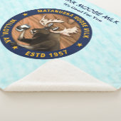 Matanuska Moose Milk Sherpa Deken (3/4)