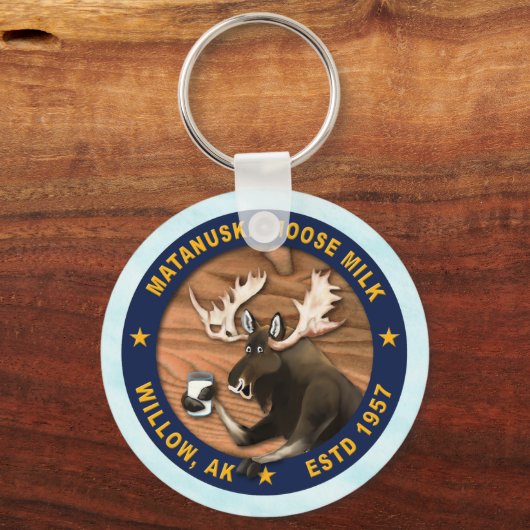 Matanuska Moose Milk Sleutelhanger (Voorkant)