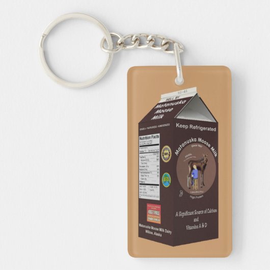 Matanuska Moose Milk Sleutelhanger (Voorkant)