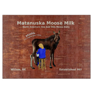 Matanuska Moose Milk Snijplank