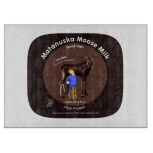 Matanuska Moose Milk Snijplank
