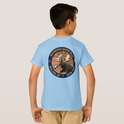 Matanuska Moose Milk T-shirt (Achterkant volledig)