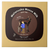 Matanuska Moose Milk Tegeltje (Voorkant)