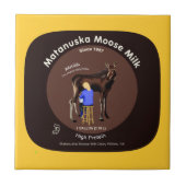 Matanuska Moose Milk Tegeltje (Voorkant)