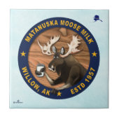 Matanuska Moose Milk Tegeltje (Voorkant)