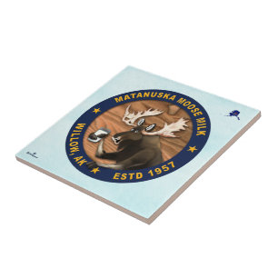 Matanuska Moose Milk Tegeltje