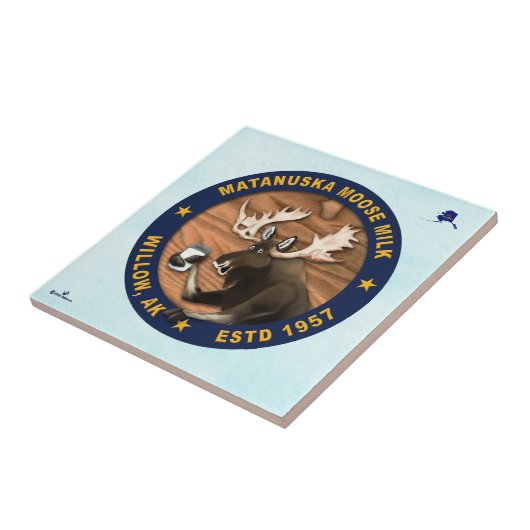 Matanuska Moose Milk Tegeltje (Zijkant)