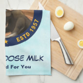 Matanuska Moose Milk Theedoek (Quarter Fold)