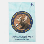 Matanuska Moose Milk Theedoek (Verticaal)