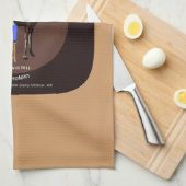 Matanuska Moose Milk Theedoek (Quarter Fold)