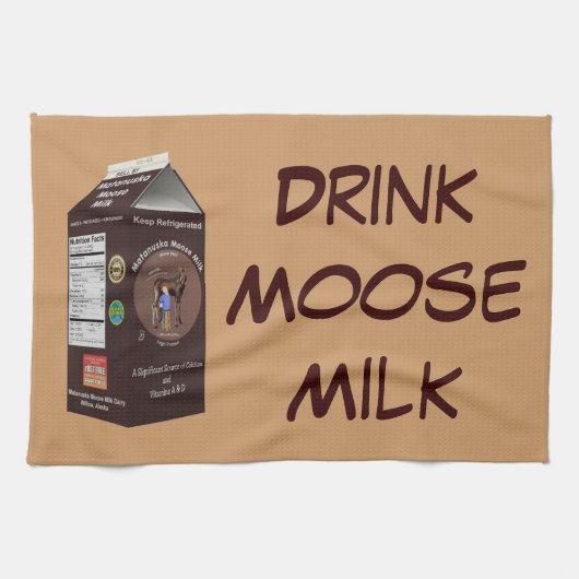 Matanuska Moose Milk Theedoek (Horizontaal)